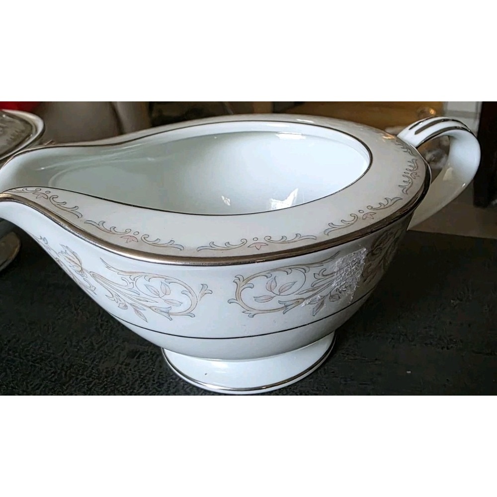 Noritake China Westbrook 5907 Serving‎ Set  Platter, Bowl, Sugar, Creamer  1950s - Picture 2 of 13